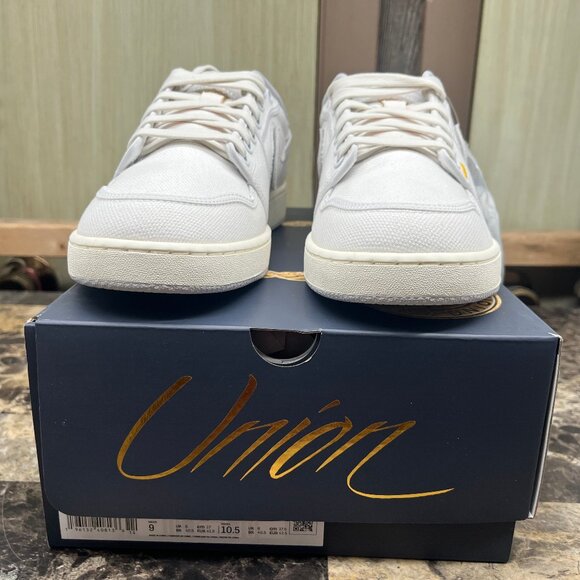 Nike Jordan 1 Retro AJKO Low SP Union White Canvas Men\'s Size 9 DO8912-101 main image 9